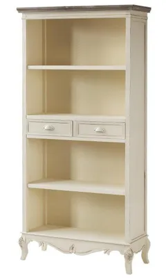 Produktbild von OXM Klassische Regale Rimini Creme / Hellbraun 90 x 179 x 35 cm, hölzern