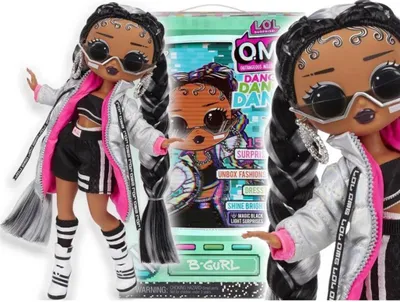Produktbild von L.O.L. Surprise! OMG Dance Doll- B-Gurl, Modepuppe, Weiblich, 5 Jahr(e), Mädchen, Mehrfarbig