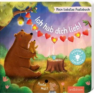 Produktbild von Mein liebstes Pustebuch - Ich hab dich lieb!