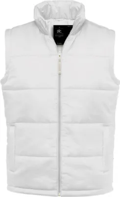 Image de B&C JM930 | Bodywarmer / Men - Couleur : White - Taille : M