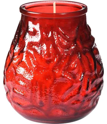 Produktbild von 2x Kerzengläser Venezia, ca. 70h 100 x 100 mm   rot | Packung (6 Stück)
