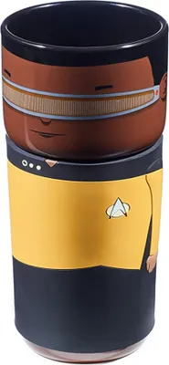 Zdjęcie produktu dla Duży Stylowy Kubek CosCup Star Trek Geordi La Forge 400ml