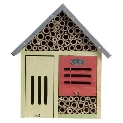 Produktbild von Esschert Design Insektenhotel inklusive Bürste