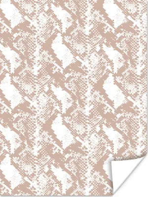 Produktbild von MuchoWow® Poster Tiermuster - Schlange - Formen 90x120 cm - Wohnzimmer