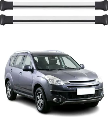 Immagine prodotto di Barre portatutto trasversali per Citroen C-Crosser 2007-2012 Alluminio Grigio