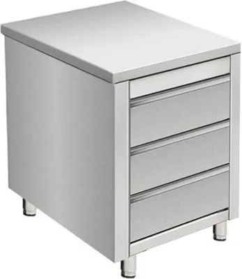 Immagine prodotto di Armadio da lavoro in acciaio inox, 50 x 70 cm