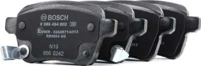Produktbild von BOSCH Bremsbeläge Satz Hinten für FIAT TIPO Kombi (356) 0 986 494 802