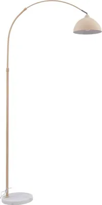 Produktbild von Lindby Stehlampe Tonka, beige, Metall/Marmor, 185 cm, E27