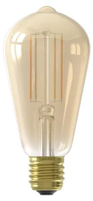 Zdjęcie produktu dla Ledvion SMART CCT E27, lampa LED, ściemniana, złota, 7W, lampa sufitowa Wi-Fi