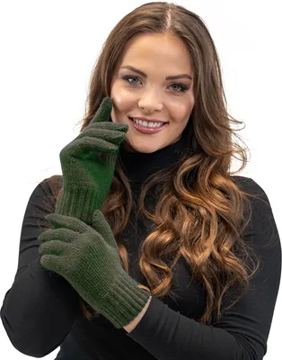 Immagine prodotto di Guanti da donna Vivisence Guanti invernali caldi Accecoires 7014R, verde, taglia unica