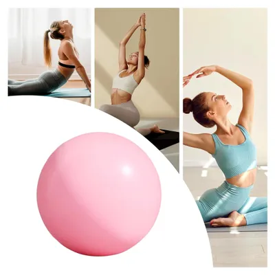 Produktbild von Gymnastikball | 25 cm Mini Trainingsgerät für Fitness und Workout | Anti-Platz Ball für Pilates und Yoga