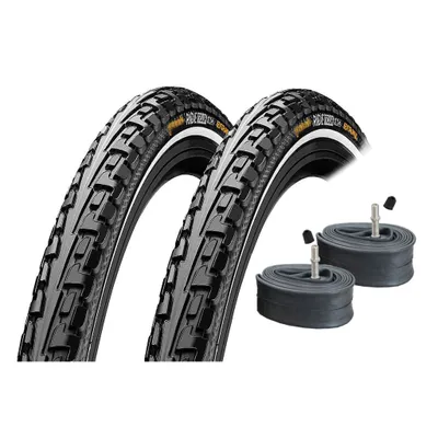 Produktbild von 2x CONTI Reifen 28" RIDE TOUR REFLEX 37-622 28x1 3/8x1 5/8 + 2x AV Schläuche