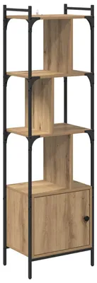 Obrázek produktu pro vidaXL Artisan dubová knihovna 44,5 x 30 x 154,5 cm materiál na bázi dřeva