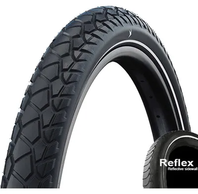Zdjęcie produktu dla Opona Schwalbe 60-622 Hybrid AL GROUNDER, drutowa, E-50, Addix Green, czarno-odblaskowa