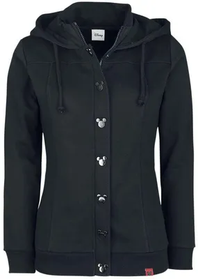 Produktbild von Mickey Mouse Kapuzenjacke Damen Minnie schwarz S