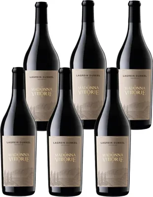 Produktbild von 6 Flaschen Madonna delle Vittorie Lagrein Dunkel 0,75l