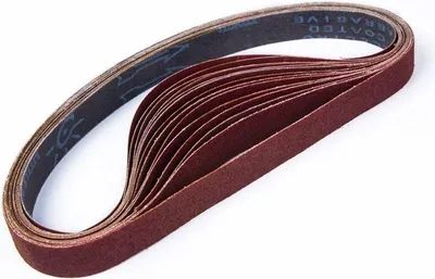 Produktbild von Sanding Belt, 25 x 762 mm, Mixed Sanding Belts (3x Grits 80/120/150/240/400) for Belt Sanders（15 pieces） RUIOIU