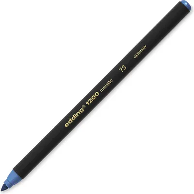 Produktbild von Edding 4-1200073, Fein, 1 Farben, Blau, Rundspitze, 1 mm, 1 mm
