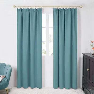 Productafbeelding van Famanu verduisterende gordijnen, 140x175 cm - grijs