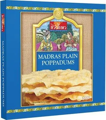 Produktbild von Indische Pfannkuchen Pappadums Madras 112g - Truly Indian