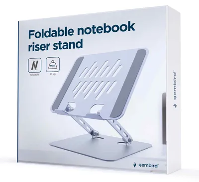 Obrázok produktu pre GEMBIRD Gembird NBS-D1-04 Držiak / stojan na monitor 39,6 cm (15,6") Stolová strieborná
