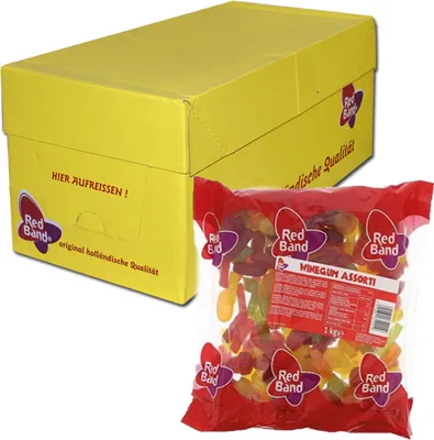 Produktbild von Red Band - Fruchtgummi Assortie  - 6x 1kg