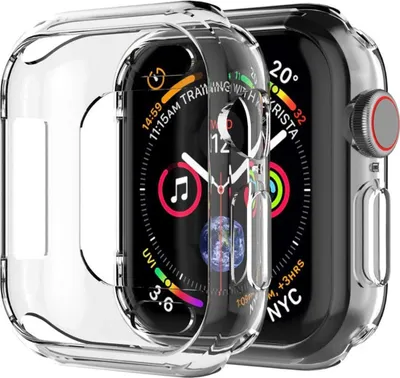 Produktbild von imoshion Full Cover Soft Case für Watch Series 4 / 5 / 6 / SE - 40 mm - Transparent