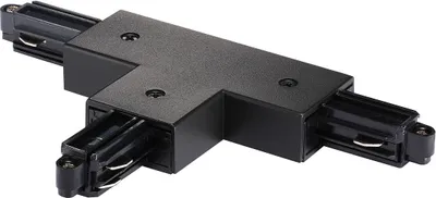 Image de Link Connecteur en T à droite pour barres conductrices Noir Mat