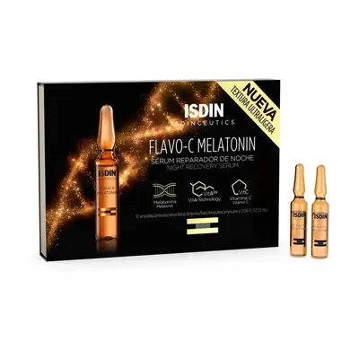 Produktbild von ISDIN Flavo-C Melatonin, Frauen, Jeder Hauttyp, 2 ml