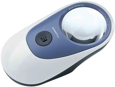 Obrázek produktu pro Eschenbach osvětlená lupa powerlux 7,0 x 8000K studená bílá 158628 (Lupy/Mikroskopy)
