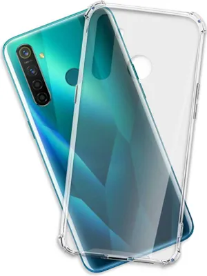 Produktbild von TPU Hülle Clear Armor Soft Case für Realme 5 Pro (RMX1971, 6.3'') - transparent