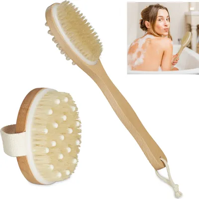 Image de relaxdays 10028749_0 relaxdays Massagebürsten-Set