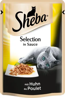 Zdjęcie produktu dla Sheba Selection, Dorosły, Każda rasa, Kurczak, 85 g