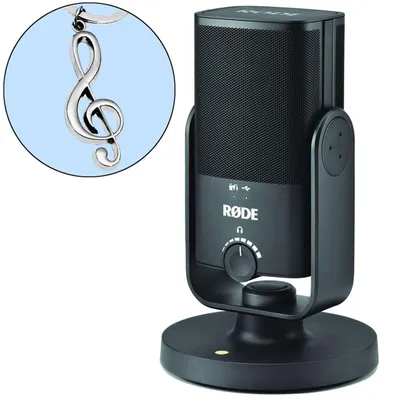 Image de Rode NT-USB MINI Microphone USB avec pendentif