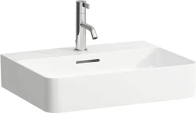 Produktbild von Laufen LF Val, Aufsatz-WT, 81628.2, 1 HL, m. ÜL, US geschl., 550x420, weiß, 1 Stk.