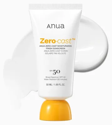 Imagen del producto de Anua Zerocast, protector solar hidratante SPF50+, 50 ml