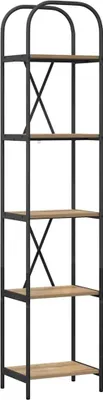 Obrázek produktu pro vidaXL Artisan dubová knihovna 40 x 30 x 183 cm materiál na bázi dřeva