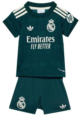 Imagen del producto de Body de bebé Adidas Real Madrid 26/27 Away Baby Kit "Aurora Ivy" para Bebé