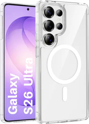Produktbild von Hülle für Samsung Galaxy S26 ULTRA - Magnetische Transparent Handyhülle Kratzfest Schutzhülle Ultra Dünn Phonillico®