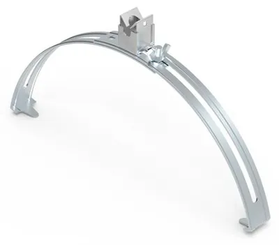 Productafbeelding van Platte dakpanhouder, geschikt voor dakpannen van 200-390 mm, artikelnummer /25900101/