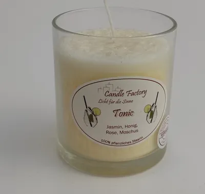 Produktbild von Party Light Duftkerze von Candle Factory im Glas und tollen Farben und Düften : Tonic Duft Party Light: Tonic