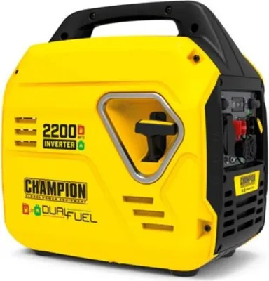 Obrázok produktu pre Champion 2200 "The Mighty Atom" Dvojpalivový generátor LPG/Benzín, 2,2 kW, mit ECO