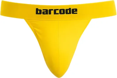 Produktbild von Barcode Berlin - Herren Thongs Unterwäsche - Basic Suspender Eros Yellow - 1x Größe XL