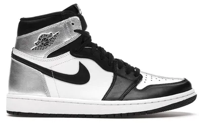 Produktbild von Jordan 1 Retro High Silver Toe (Women's) - EU 46
