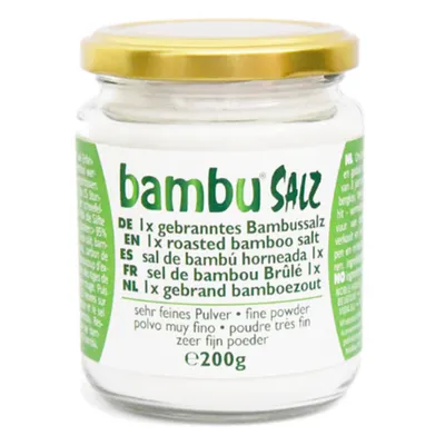 Produktbild von Bambussalz - 1 x gebrannt sehr fein 200g