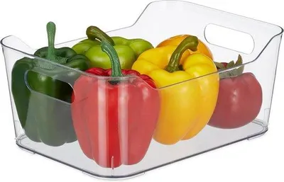 Produktbild von Kühlschrank-Organizer-Box 105x25x18cm transparent