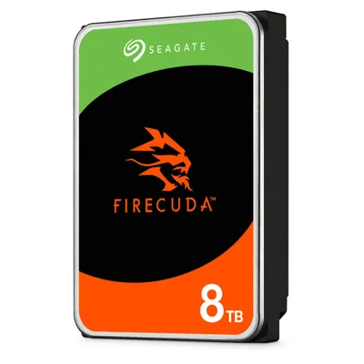 Produktbild von Seagate FireCuda ST8000DXA01 - Festplatte - 8 TB - intern - 3.5" (8.9 cm) - SATA 6Gb/s - 7200 rpm - Puffer: 256 MB - mit 3 Jahre Seagate Rescue Datenwiederherstellung