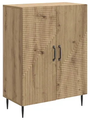 Obrázok produktu pre vidaXL Komoda Artisan – dub 66 x 34,5 x 89,5 cm drevotrieska