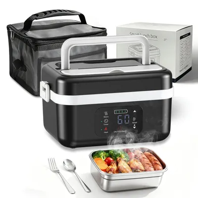 Productafbeelding van Draagbare Elektrische Lunchbox met Verwarmfunctie 1L
