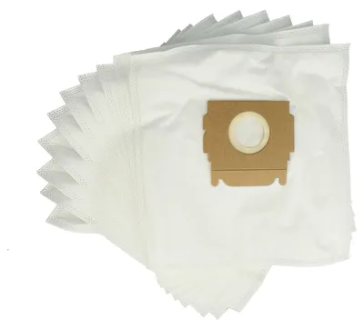 Produktbild von vhbw 10x Staubbeutel kompatibel mit Privileg 940.002, 106.413 Staubsauger - 33cm x 28cm Weiß